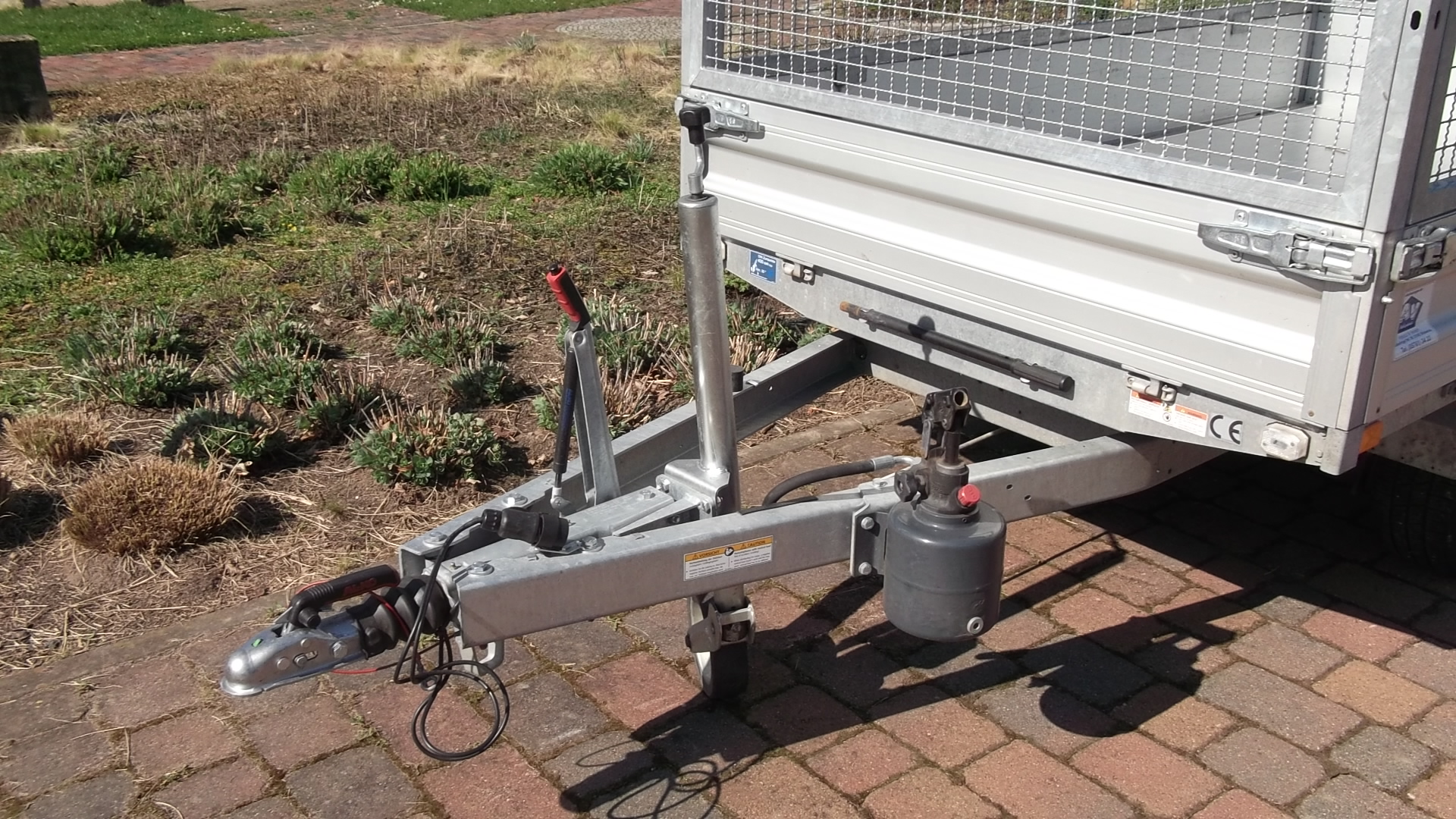 Rückwärtskipper Humbaur Tandem (mit Drahtgitter) – Bild 4