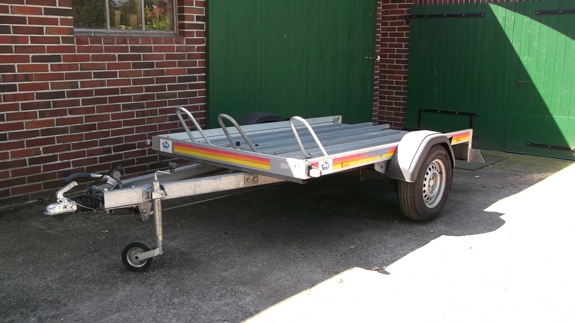 WM Meyer-1-Achser-Motorradtransportanhänger – Bild 2