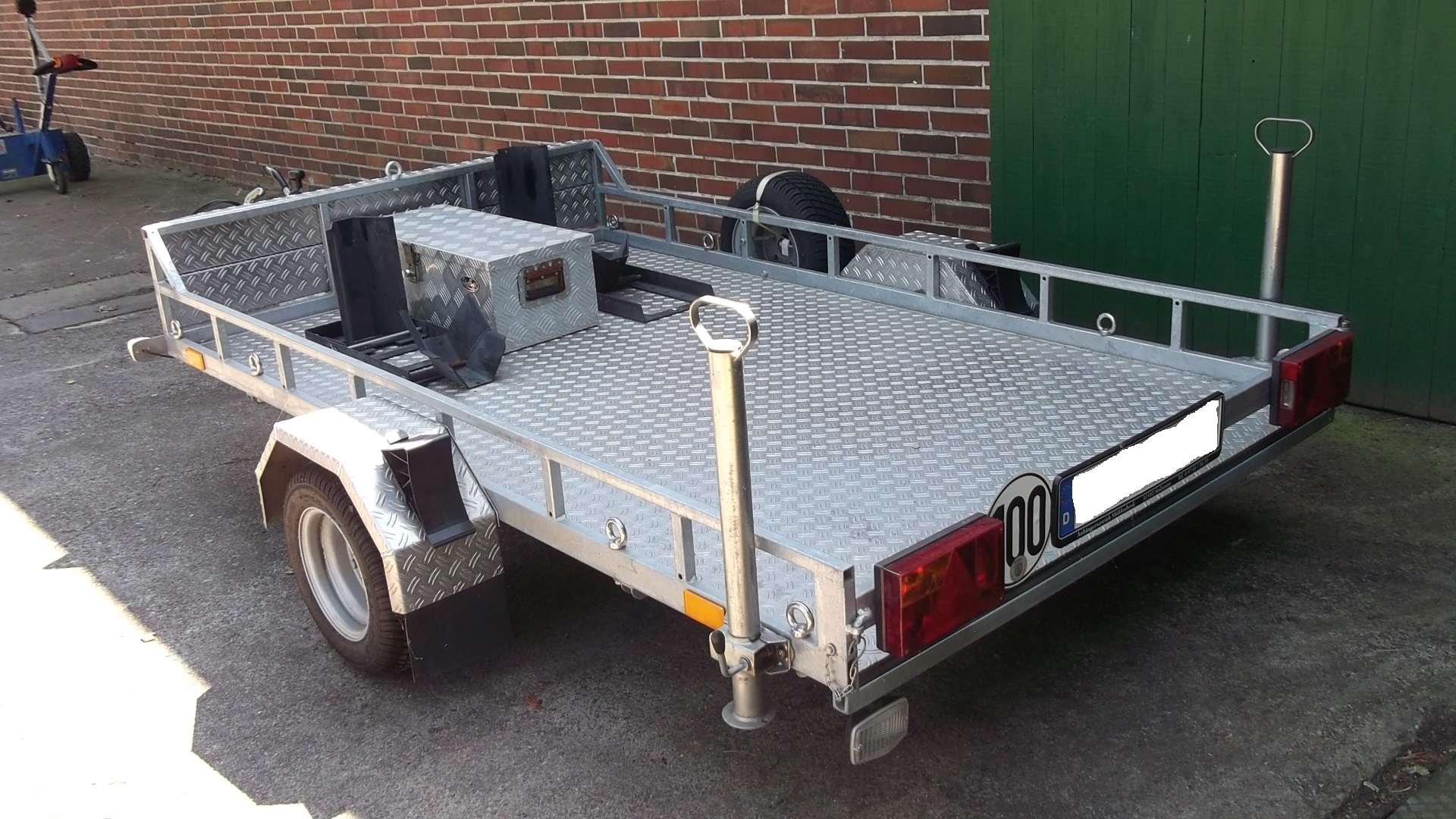 Motorradtransportanhänger Grote 1-Achser – Bild 4