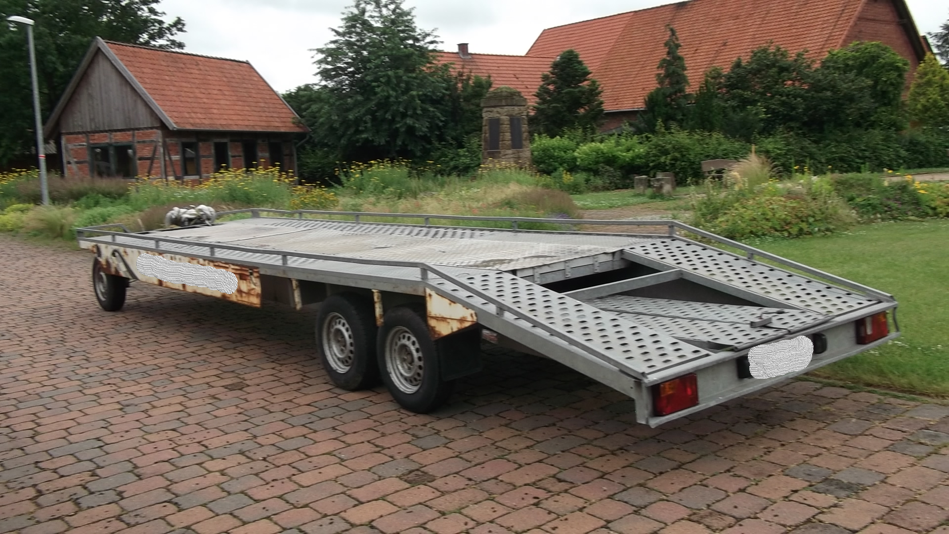 Drehschemeltransportanhänger Tauras 3 Achsen – Bild 3