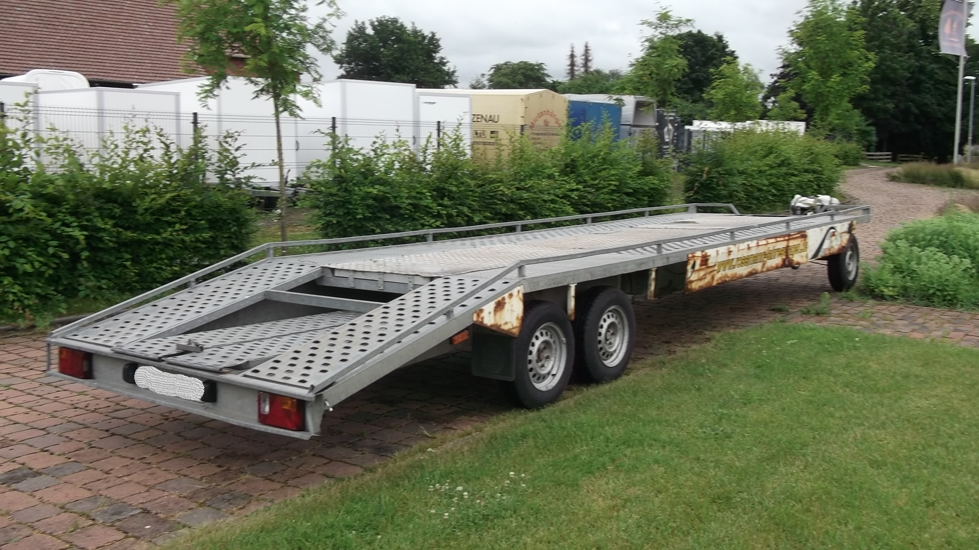 Drehschemeltransportanhänger Tauras 3 Achsen – Bild 5