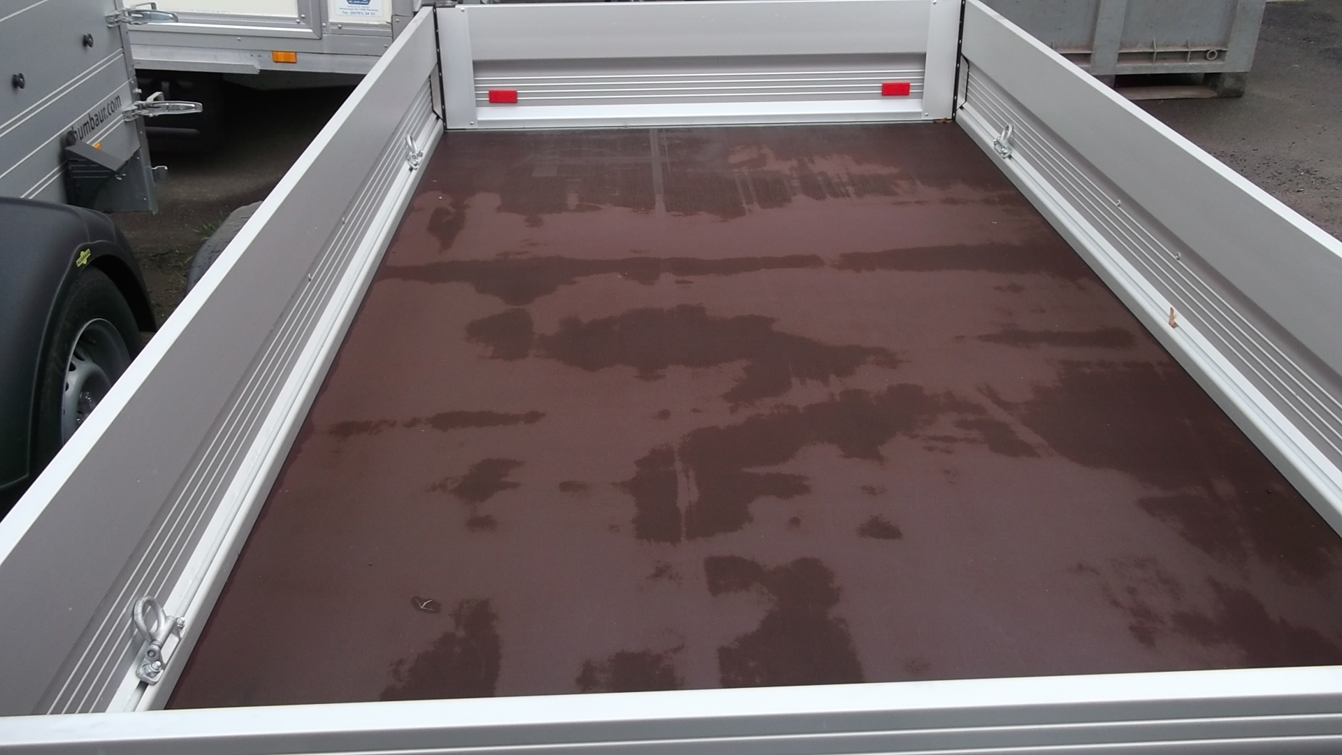 offener 1-Achser-Kastenanhänger/Tieflader, UNSINN Web 14, 1.300 kg – Bild 4