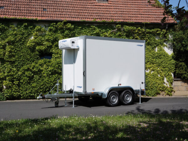 Tandem-Kühlkofferanhänger/Tieflader, WM MEYER, AZKF 2730/155, 2.700 kg! Sofort verfügbar! – Bild 2