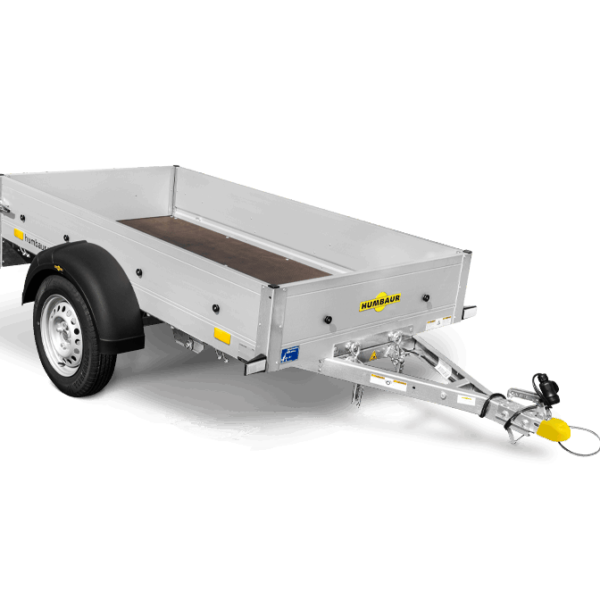 offener 1-Achser-Kastenanhänger/Tieflader, Startrailer, HUMBAUR H 752010 , 750 kg