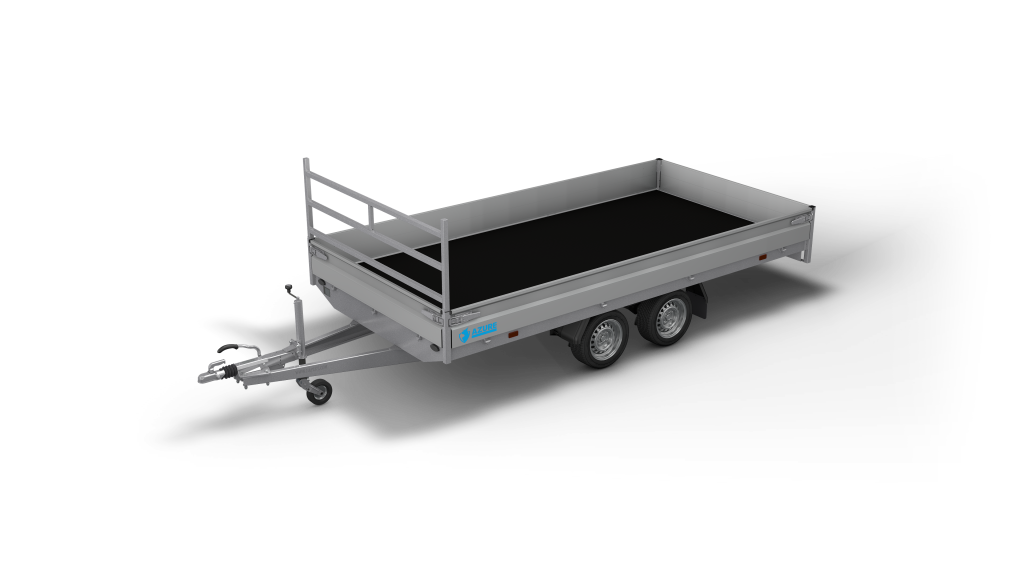 offener Tandem-Kastenanhänger/Hochlader, HAPERT Azure H-2, 2.000 kg – Bild 2