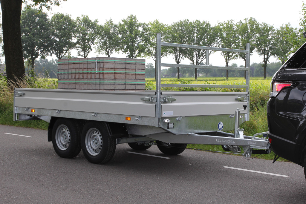 offener Tandem-Kastenanhänger/Hochlader, HAPERT Azure H-2, 2.000 kg – Bild 3