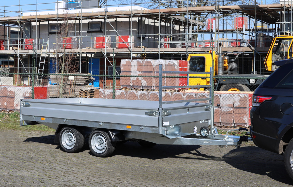offener Tandem-Kastenanhänger/Hochlader, HAPERT Azure H-2, 2.000 kg – Bild 5