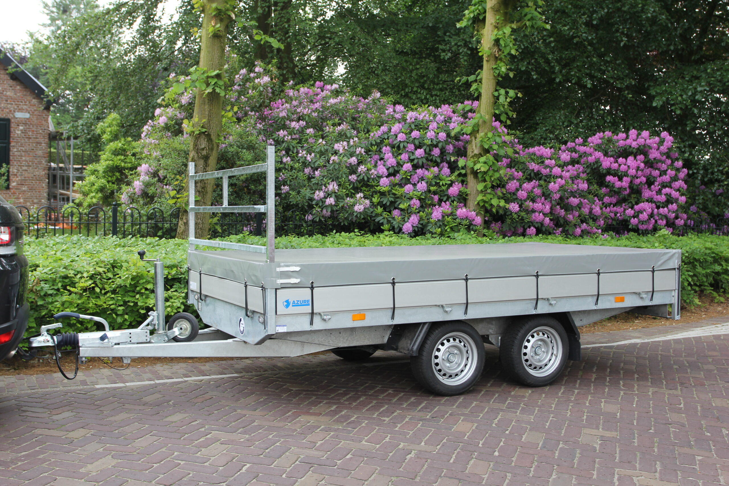 offener Tandem-Kastenanhänger/Hochlader, HAPERT Azure H-2, 2.000 kg – Bild 8
