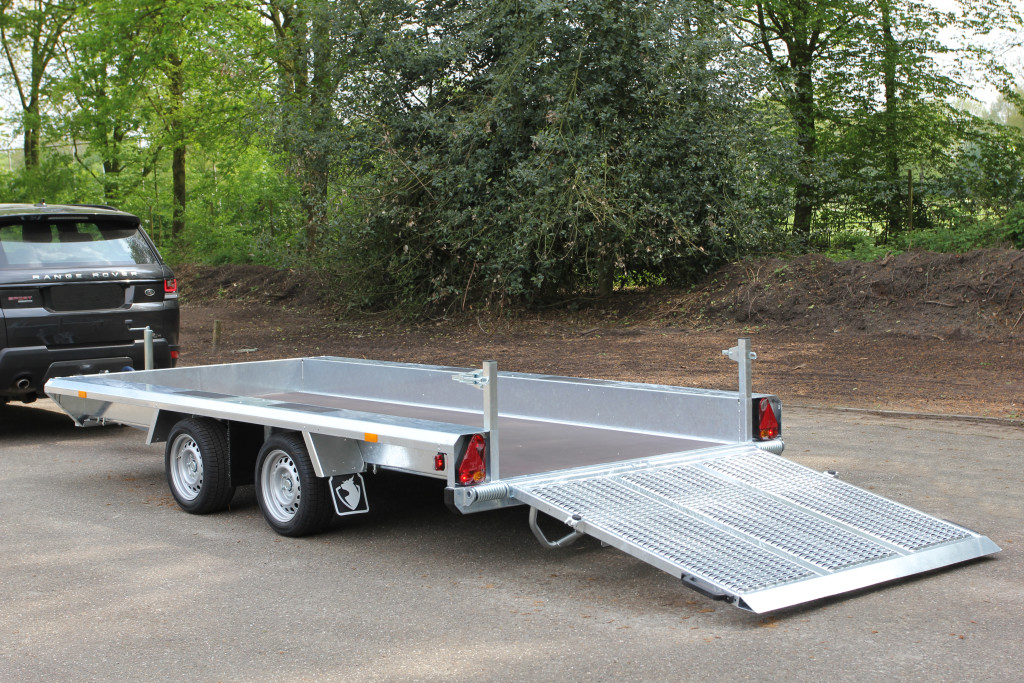 offener Tandem-Transportanhänger/Hochlader, HAPERT Indigo LF-2, 3.000 kg – Bild 2