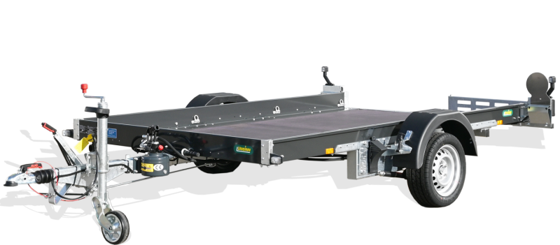 1-Achser-Absenkanhänger/Motorradanhänger, UNSINN UA 3718-18-13, 1.800 kg