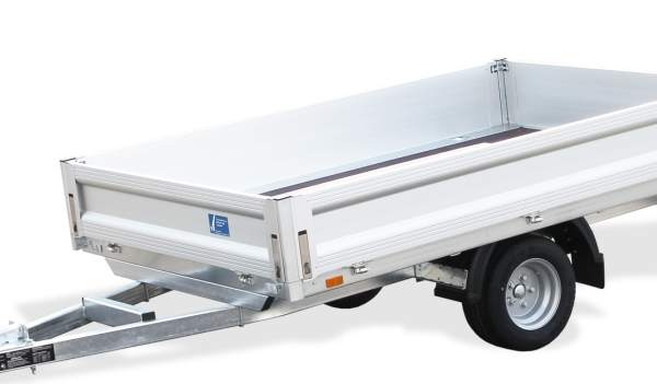 offener 1-Achser-Kastenanhänger/Hochlader, UNSINN UH 823-10-1500, 750 kg