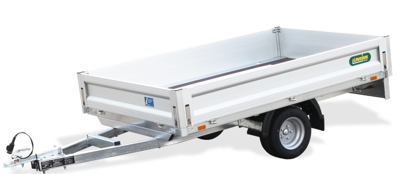 offener 1-Achser-Kastenanhänger/Hochlader, UNSINN UH 823-10-1500, 750 kg