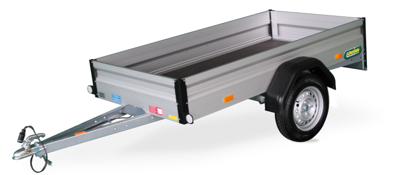 offener 1-Achser-Kastenanhänger/Tieflader, UNSINN WEB T 10, 750 kg