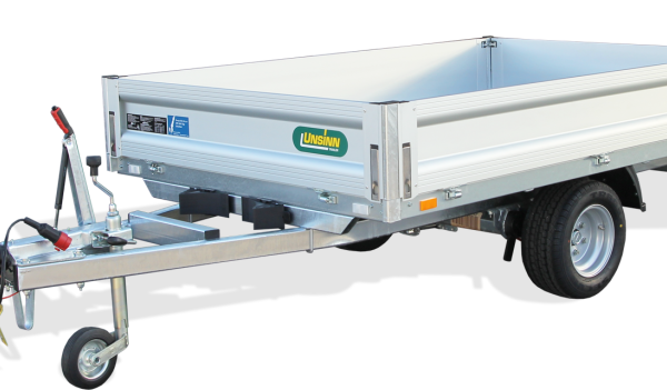 offener 1-Achser-Kastenanhänger/Hochlader, UNSINN WEB H 20, 1.300 kg