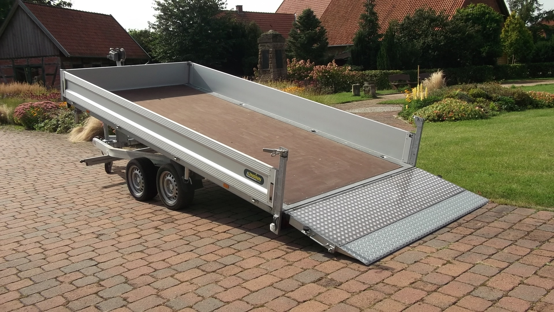 Tandem-Maschinentransporter/Kipper/Hochlader, UNSINN UMZ 3542-13-2040, 3.500 kg – Bild 13