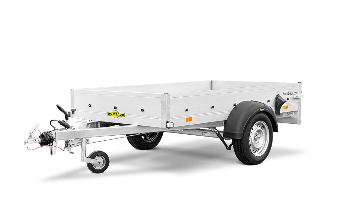 offener 1-Achser-Kastenanhänger/Tieflader, HUMBAUR HA 132513 Multi RSD, 1.300 kg – Bild 2