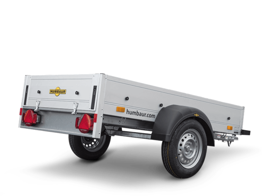 1-Achser-Kastenanhänger/Tieflader HUMBAUR Startrailer, H 752513, 750 kg – Bild 3