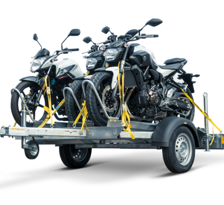 1-Achs-Motorradtransportanhänger für 3 Motorräder, HUMBAUR HM 102113, 1.000 kg – Bild 4
