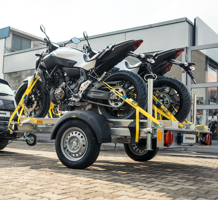 1-Achs-Motorradtransportanhänger für 3 Motorräder, HUMBAUR HM 102113, 1.000 kg – Bild 5