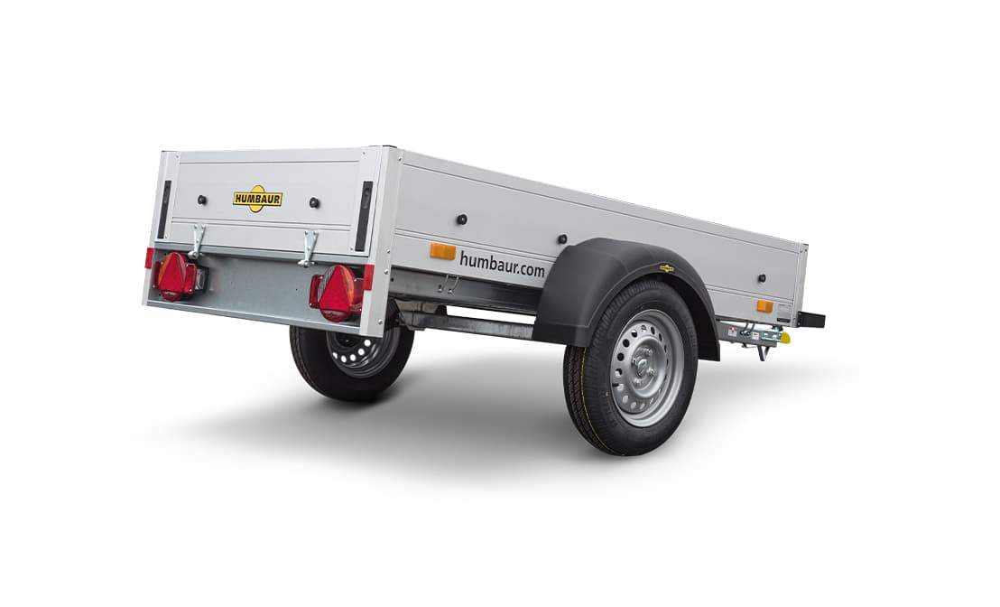 offener 1-Achser-Kastenanhänger/Tieflader, Startrailer, HUMBAUR H 132513, 1.300 kg – Bild 4