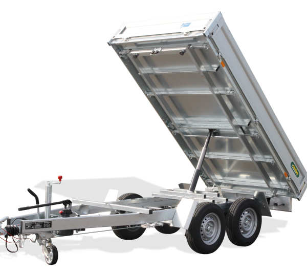 Tandem-Heckkipper/Hochlader, UNSINN WEB HK 32, 2.600 kg (Handpumpe)