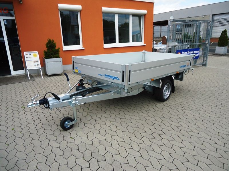1-Achser-3-Seitenkipper/Hochlader, WM Meyer, HKC 1526/155, 13"-Bereifung, 1.500 kg (mit Handpumpe) – Bild 2