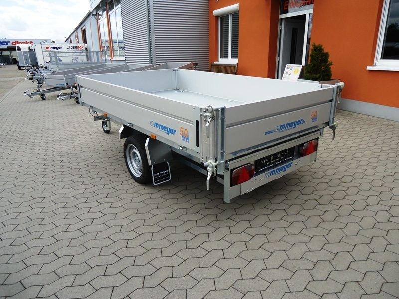 1-Achser-3-Seitenkipper/Hochlader, WM Meyer, HKC 1526/155, 13"-Bereifung, 1.500 kg (mit Handpumpe) – Bild 3