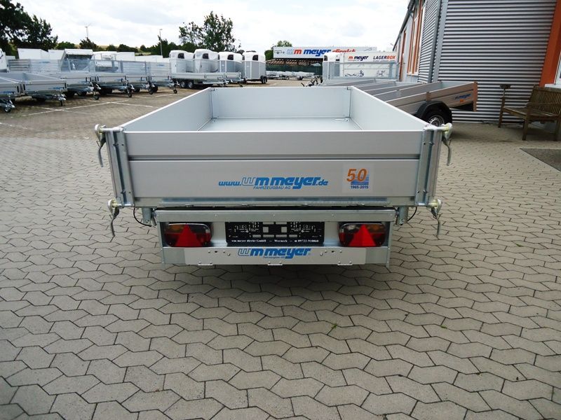 1-Achser-3-Seitenkipper/Hochlader, WM Meyer, HKC 1526/155, 13"-Bereifung, 1.500 kg (mit Handpumpe) – Bild 4