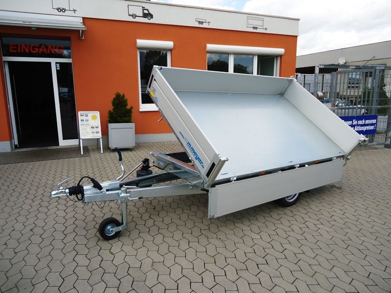 1-Achser-3-Seitenkipper/Hochlader, WM Meyer, HKC 1526/155, 13"-Bereifung, 1.500 kg (mit Handpumpe)