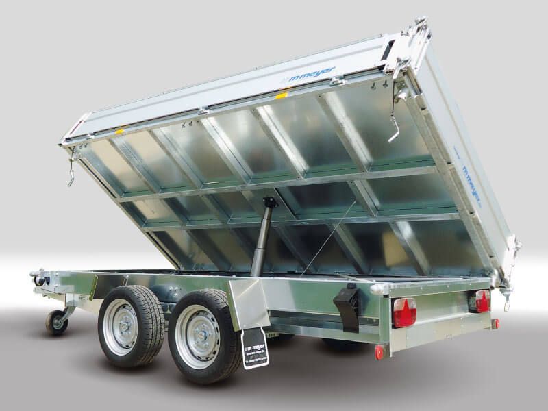 Tandem-3-Seitenkipper/Hochlader, WM Meyer, HKC 2731/186, 13"-Bereifung, 2.700 kg (mit Handpumpe)