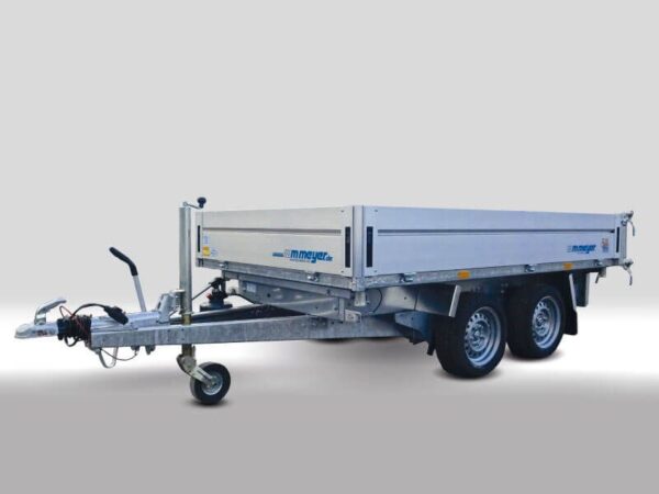 Tandem-3-Seitenkipper/Hochlader, WM Meyer, HKC 3531/170, 13"-Bereifung, 3.500 kg (mit Elektro- und Handpumpe) – Bild 5