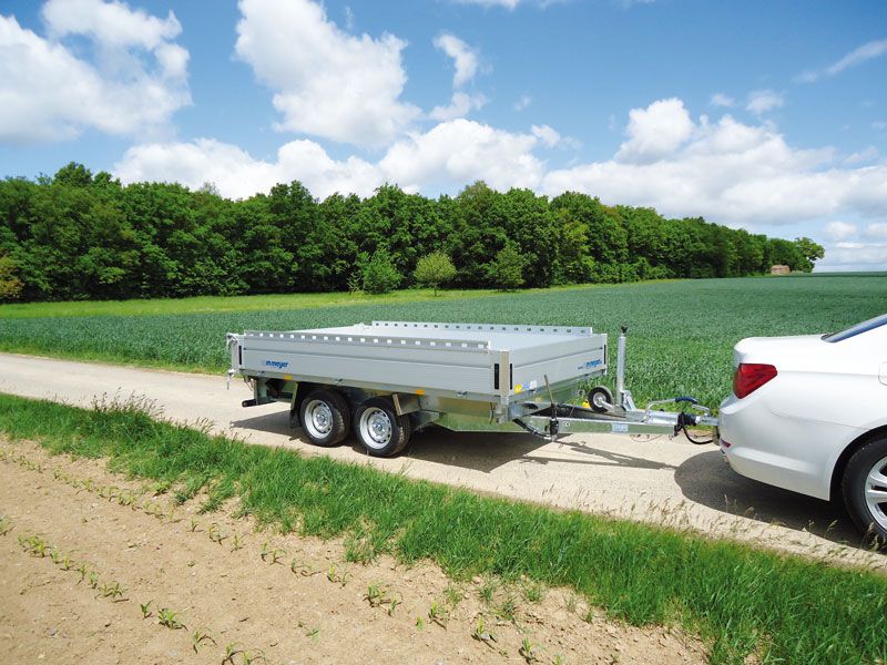 Tandem-3-Seitenkipper/Hochlader, WM Meyer, HKC 3036/186, 13"-Bereifung, 3.000 kg (mit Elektro- und Handpumpe) – Bild 6