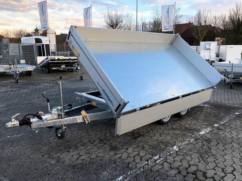 Tandem-3-Seitenkipper/Hochlader, WM Meyer, HKC 3536/186, 13"-Bereifung, 3.500 kg (mit Elektropumpe)