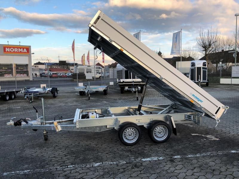 Tandem-3-Seitenkipper/Hochlader, WM Meyer, HKC 3536/186, 13"-Bereifung, 3.500 kg (mit Elektropumpe) – Bild 5