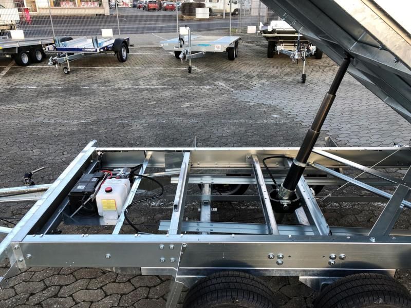 Tandem-3-Seitenkipper/Hochlader, WM Meyer, HKC 3536/186, 13"-Bereifung, 3.500 kg (mit Elektropumpe) – Bild 7