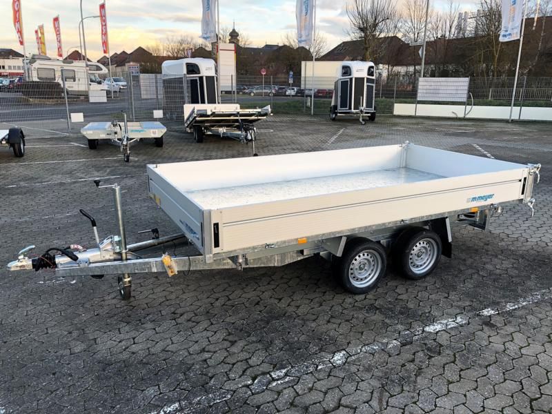 Tandem-3-Seitenkipper/Hochlader, WM Meyer, HKC 3536/186, 13"-Bereifung, 3.500 kg (mit Elektropumpe) – Bild 9