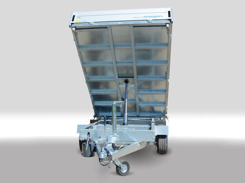 Tandem-Rückwärtskipper/Hochlader, WM Meyer, HKCR 3527/170, 13"-Bereifung, 3.500 kg (mit Elektro- und Handpumpe) – Bild 3