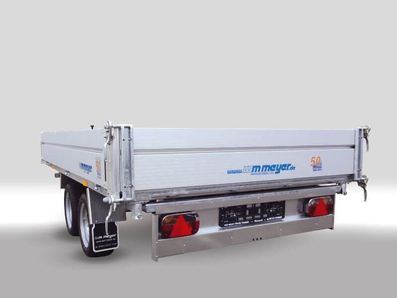 Tandem-Rückwärtskipper/Hochlader, WM Meyer, HKCR 3031/186, 13"-Bereifung, 3.000 kg (mit Elektro- und Handpumpe) – Bild 3