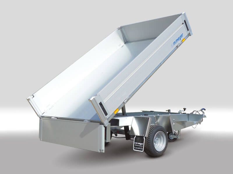 1-Achser-Rückwärtskipper/Hochlader, WM Meyer, HLNK 1323/141, 10"-Bereifung, 1.300 kg (mit Handpumpe)