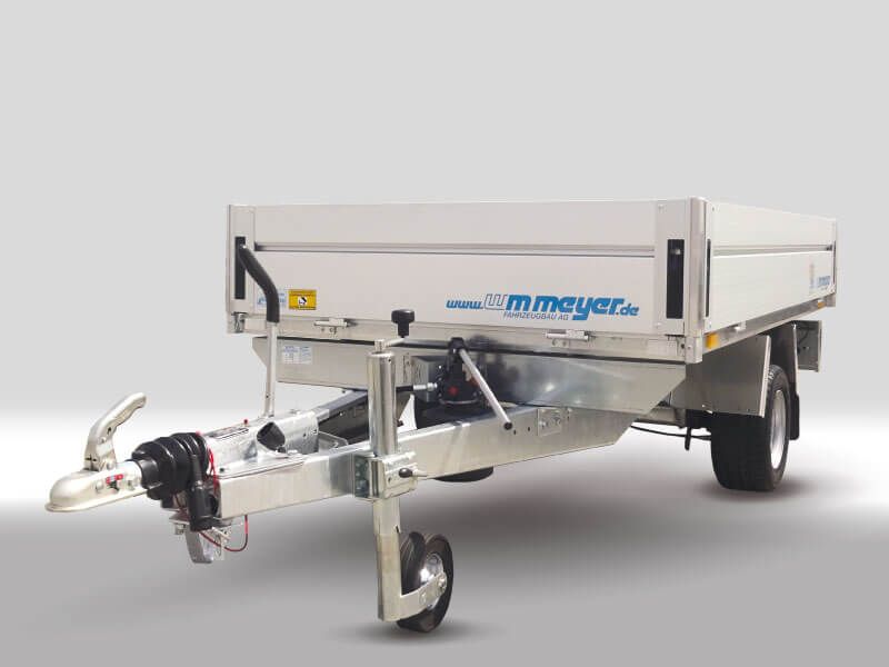 1-Achser-Rückwärtskipper/Hochlader, WM Meyer, HLNK 1323/141, 10"-Bereifung, 1.300 kg (mit Handpumpe) – Bild 2