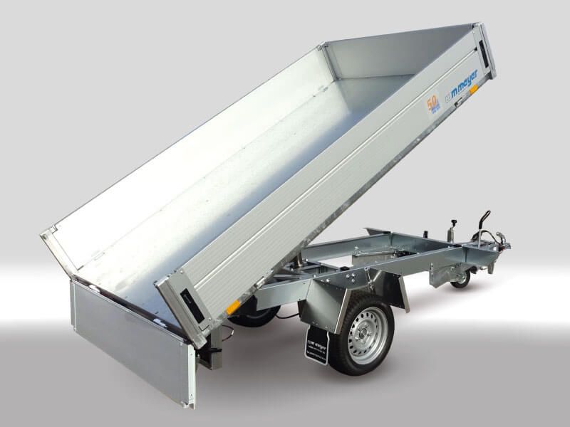 1-Achser-Rückwärtskipper/Hochlader, WM Meyer, HLNK 1527/151, 10"-Bereifung, 1.500 kg (mit Handpumpe)