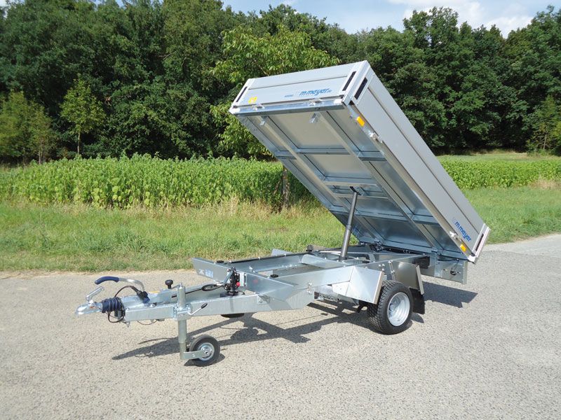 1-Achser-Rückwärtskipper/Hochlader, WM Meyer, HLNK 1323/141, 13"-Bereifung, 1.300 kg (mit Handpumpe)