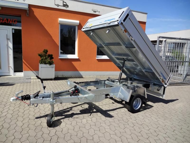 1-Achser-Rückwärtskipper/Hochlader, WM Meyer, HLNK 1523/141, 10"-Bereifung, 1.500 kg (mit Handpumpe) – Bild 2