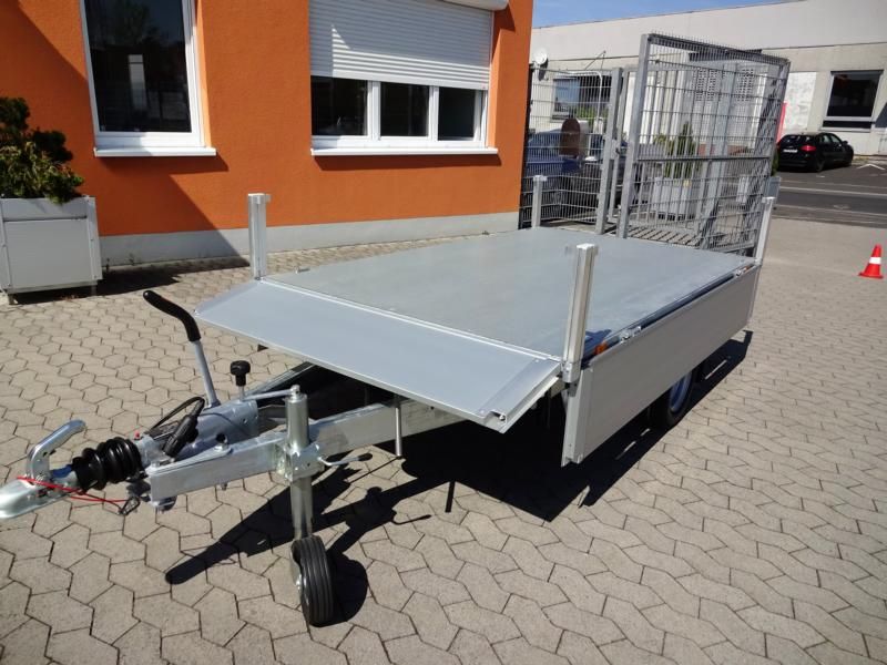 1-Achser-Rückwärtskipper/Hochlader, WM Meyer, HLNK 1523/141, 10"-Bereifung, 1.500 kg (mit Handpumpe) – Bild 9