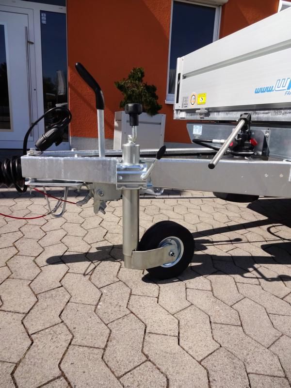 1-Achser-Rückwärtskipper/Hochlader, WM Meyer, HLNK 1527/151, 13"-Bereifung, 1.500 kg (mit Handpumpe) – Bild 12