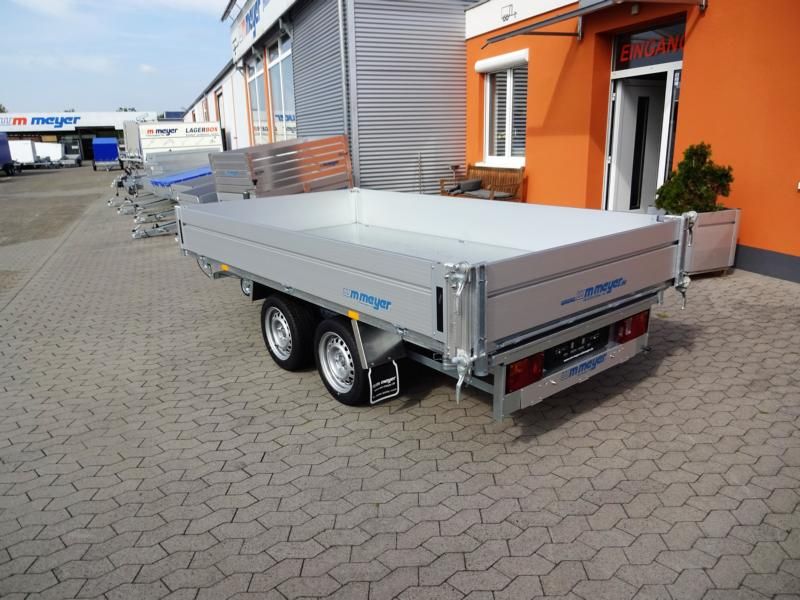 Tandem-3-Seitenkipper/Hochlader, WM Meyer, HKC 3031/170, 13"-Bereifung, 3.000 kg (mit Elektro- und Handpumpe) – Bild 3