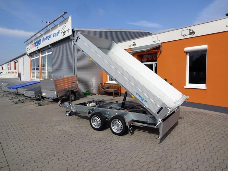 Tandem-3-Seitenkipper/Hochlader, WM Meyer, HKC 3031/170, 13"-Bereifung, 3.000 kg (mit Elektro- und Handpumpe) – Bild 7