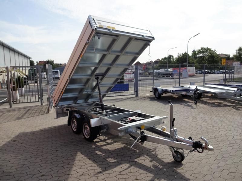 Tandem-3-Seitenkipper/Hochlader, WM Meyer, HKC 3031/170, 13"-Bereifung, 3.000 kg (mit Elektro- und Handpumpe) – Bild 9