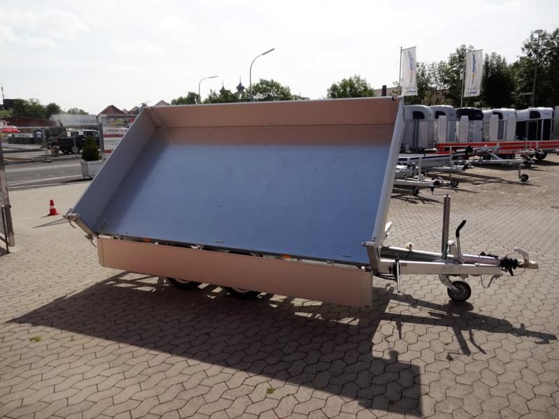 Tandem-3-Seitenkipper/Hochlader, WM Meyer, HKC 3031/170, 13"-Bereifung, 3.000 kg (mit Elektro- und Handpumpe)