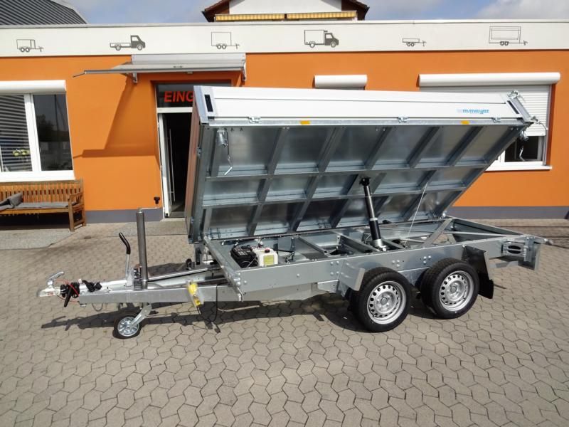 Tandem-3-Seitenkipper/Hochlader, WM Meyer, HKC 3031/170, 13"-Bereifung, 3.000 kg (mit Elektro- und Handpumpe) – Bild 11